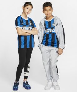 Inter Milan 2019/20 Stadium Home-fodboldtrøje til store børn - Blå