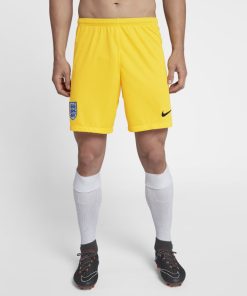 2018 England Stadium Goalkeeper-fodboldshorts til mænd - Gul