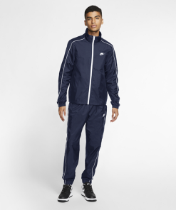 Vævet Nike Sportswear-tracksuit til mænd - Blå