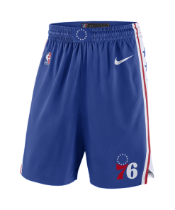 Philadelphia 76ers Icon Edition Swingman-Nike-NBA-shorts til mænd - Blå