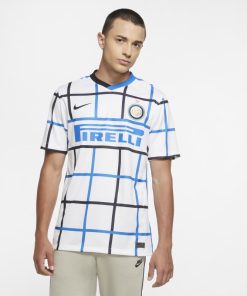 Inter Milan 2020/21 Stadium Away-fodboldtrøje til mænd - Hvid