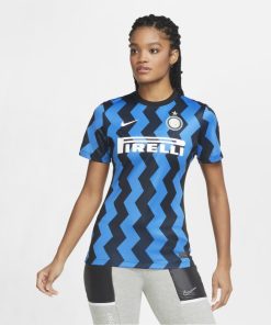 Inter Milan 2020/21 Stadium Home-fodboldtrøje til kvinder - Blå