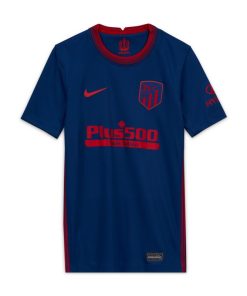 Atlético de Madrid 2020/2021 Stadium Away – fodboldtrøje til store børn - Blå