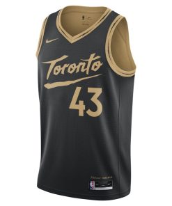 Toronto Raptors City Edition Nike NBA Swingman-trøje - Sort