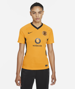Kaizer Chiefs F.C. 2021/22 Stadium Home Nike Dri-FIT-fodboldtrøje til kvinder - Gul