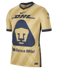 Pumas UNAM 2020/21 Stadium Third-fodboldtrøje til mænd - Gul