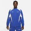 Nike F.C.-vævet fodboldjakke til mænd - Blå