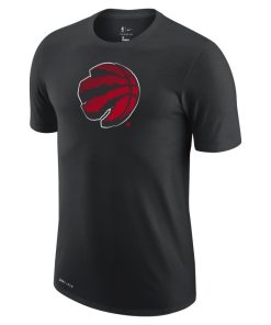 Toronto Raptors Earned Edition Nike Dri-FIT NBA-logo-T-Shirt til mænd - Sort