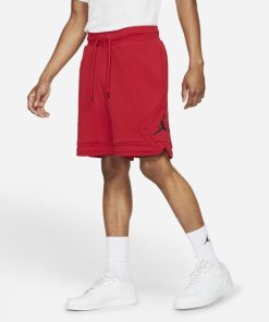 Jordan Essential-fleece-diamond-shorts til mænd - Rød