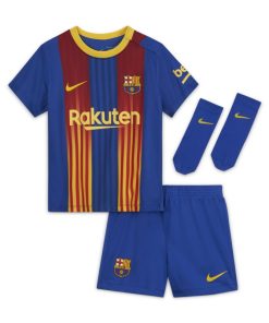 FC Barcelona 2020/2021-fodboldsæt til babyer/småbørn - Blå