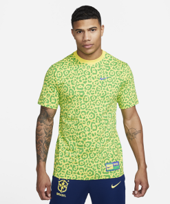 Brasilien Nike Ignite-T-shirt til mænd - Gul