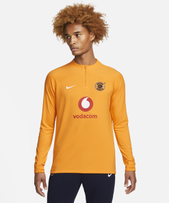 Kaizer Chiefs F.C. Academy Pro Nike Dri-FIT-fodboldtrøje til mænd - Gul