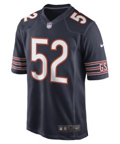 NFL Chicago Bears (Khalil Mack)-fodboldtrøje til mænd - Blå