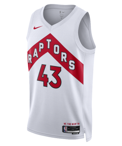 Toronto Raptors Association Edition 2022/23 Nike Dri-FIT NBA Swingman-trøje - Hvid