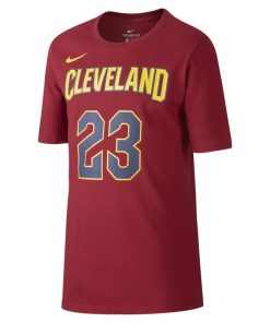 Nike Icon NBA Cavaliers (James)– basketball-T-shirt til store børn (drenge) - Rød