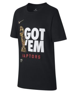 Toronto Raptors Nike Dri-FIT"Got'Em"-NBA Parade-T-shirt til store børn - Sort